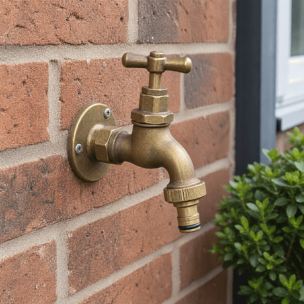 Outside Tap Installation, Handled from Start to Finish